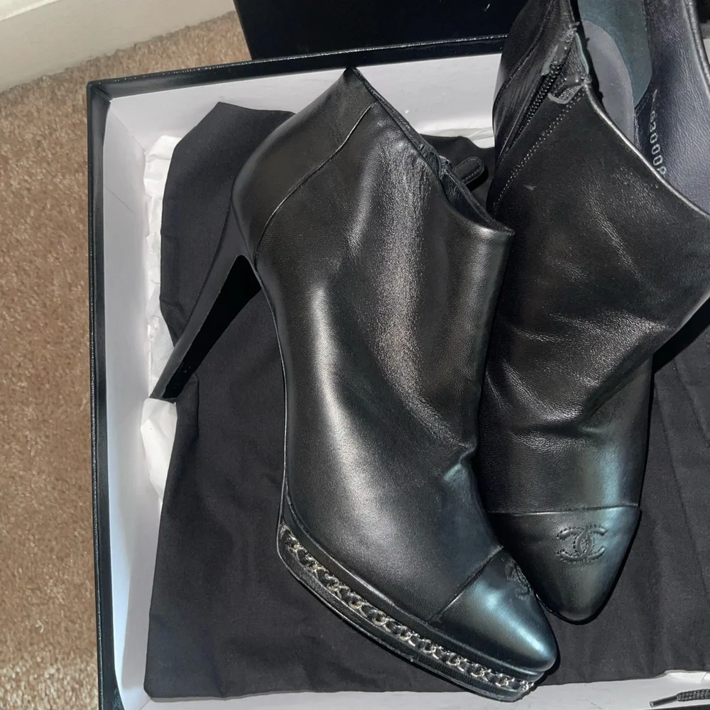 Authentic Chanel Booties - Picture 8 of 9